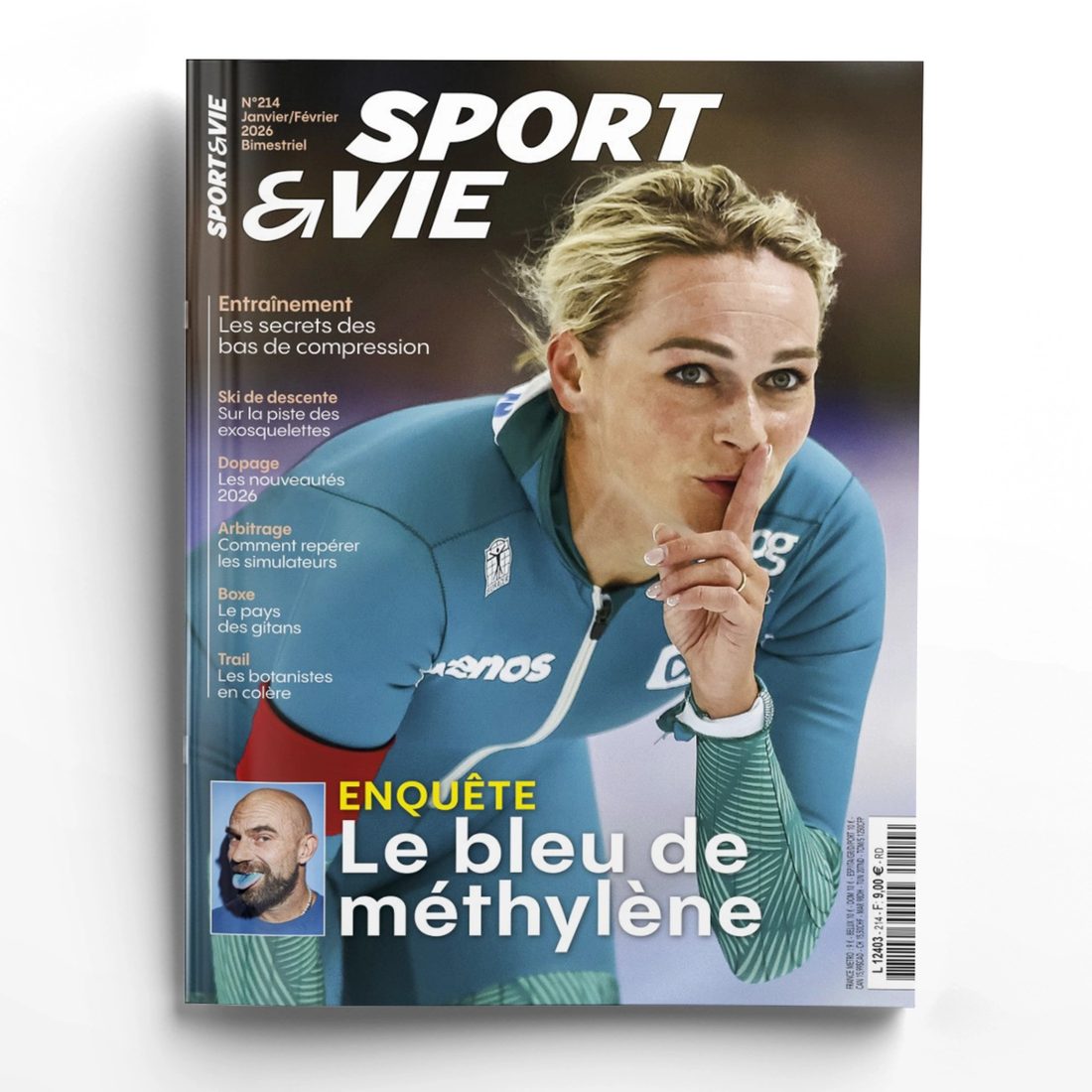 Sport & Vie n°214 — Enquête : le bleu de méthylène