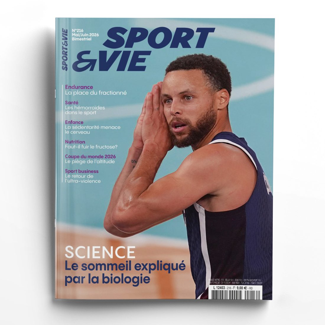 Sport & Vie n°216 — Le sommeil expliqué par la biologie