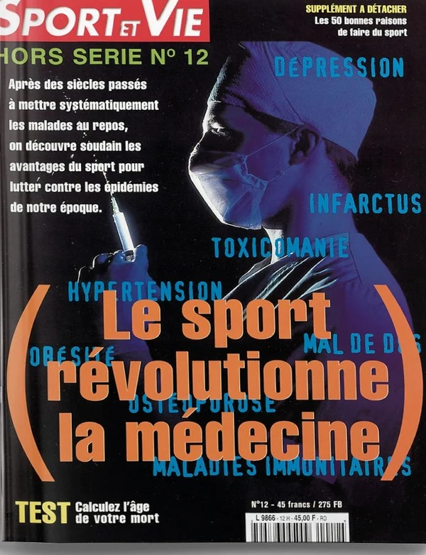 Couverture Sport & Vie hors-série n° 12 — Le sport révolutionne la médecine