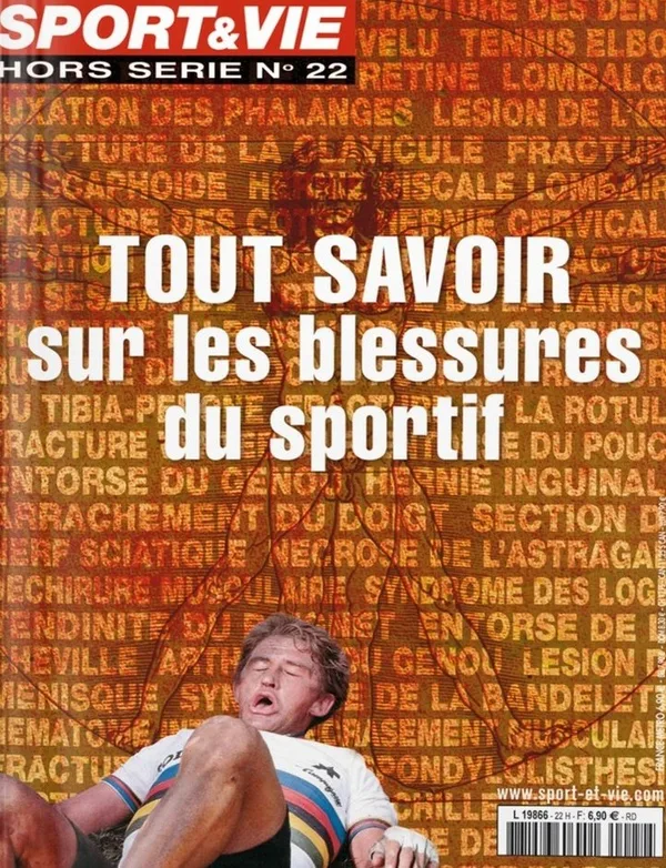 Couverture Sport & Vie hors-série n° 22 — Tout savoir sur les blessures de sportif