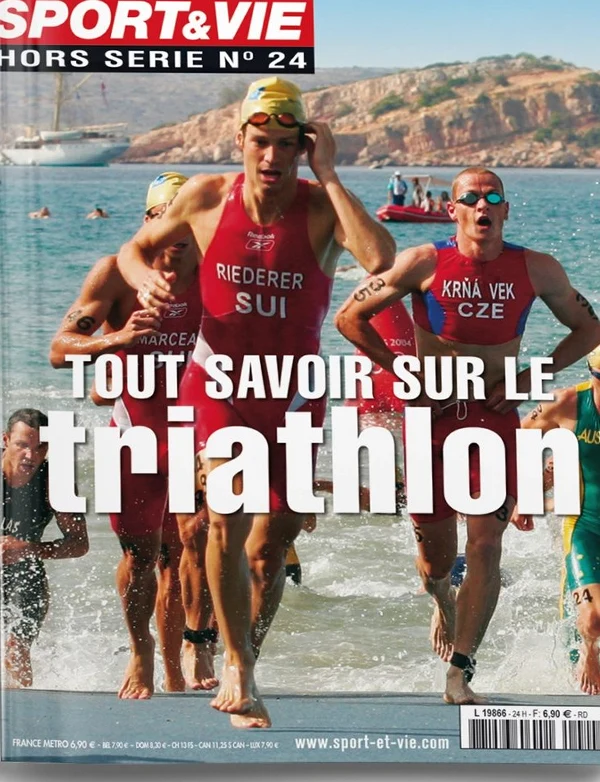 Couverture Sport & Vie hors-série n° 24 — Tout savoir sur le triathlon