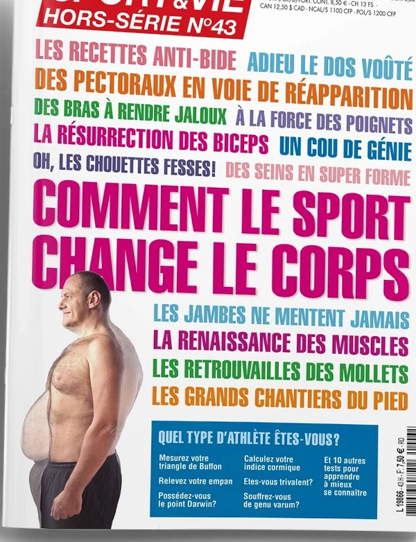 Couverture Sport & Vie hors-série n° 43 — Comment le sport change le corps