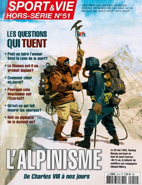 Couverture Sport & Vie hors-série n° 51 — L’alpinisme, les questions qui tuent