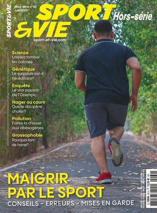 Couverture Sport & Vie hors-série n° 60 — Maigrir par le sport