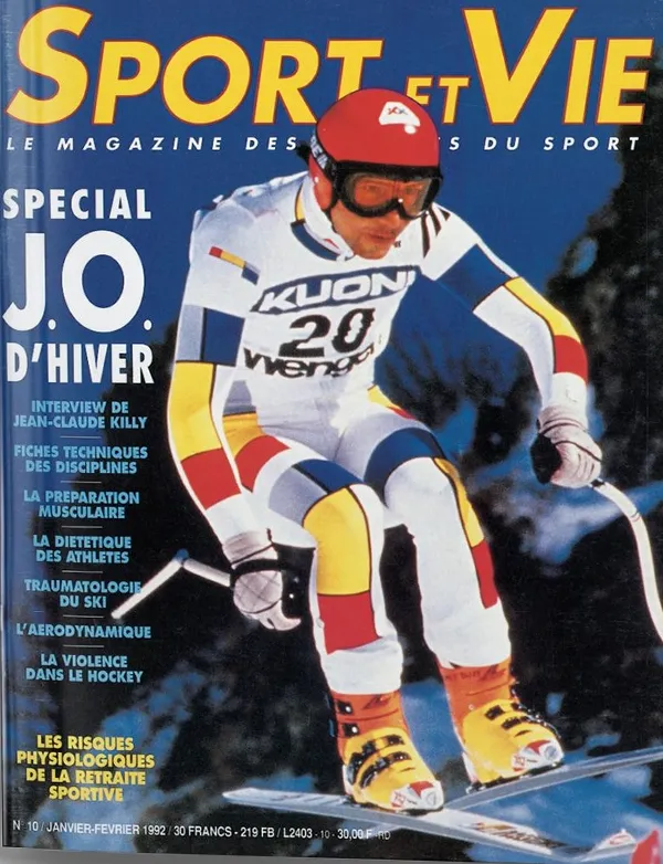 Couverture Sport & Vie n° 10 — Spécial JO d’hiver