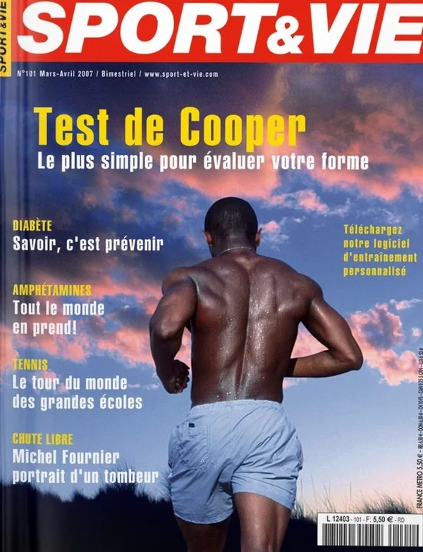 Couverture Sport & Vie n° 101 — Cooper : le meilleur moyen pour évaluer sa forme