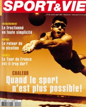 Couverture Sport & Vie n° 103 — Chaleur: quand le sport n’est plus possible!