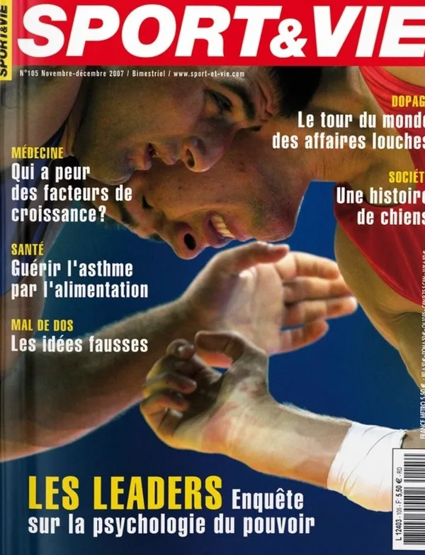 Couverture Sport & Vie n° 105 — Les leaders enquête sur la psychologie du pouvoir
