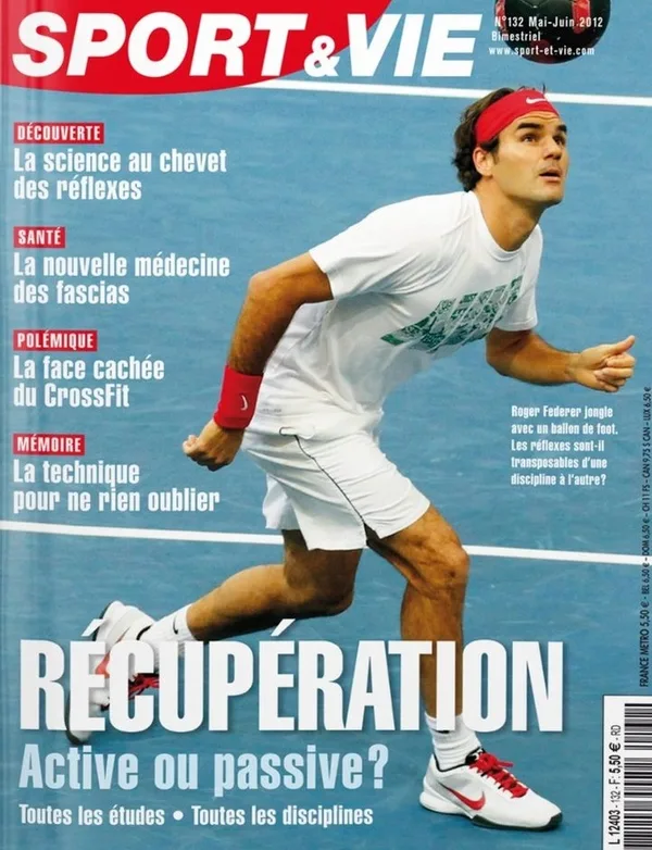 Couverture Sport & Vie n° 132 — Récupération: active ou passive ?