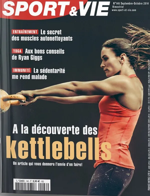 Couverture Sport & Vie n° 146 — A la découverte des Kettlebells