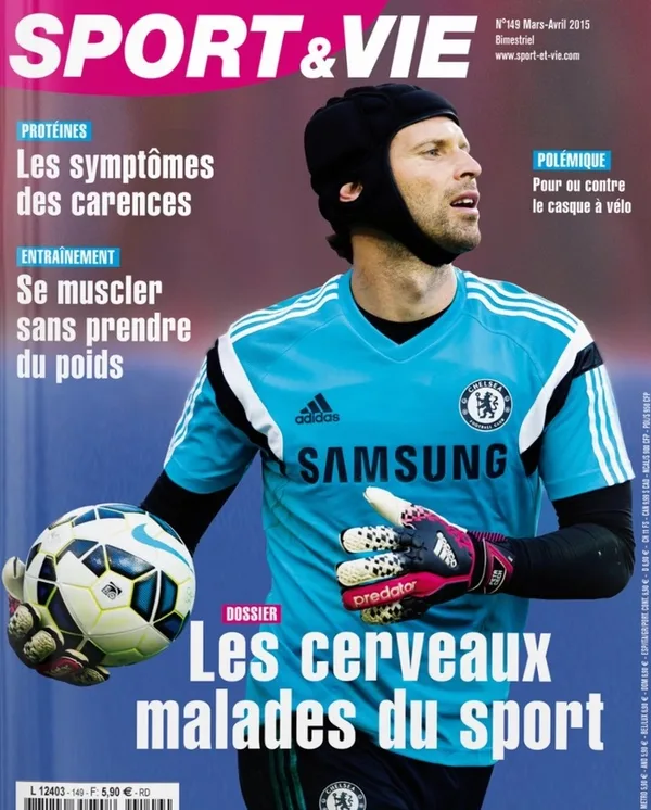 Couverture Sport & Vie n° 149 — Les cerveaux malades du sport