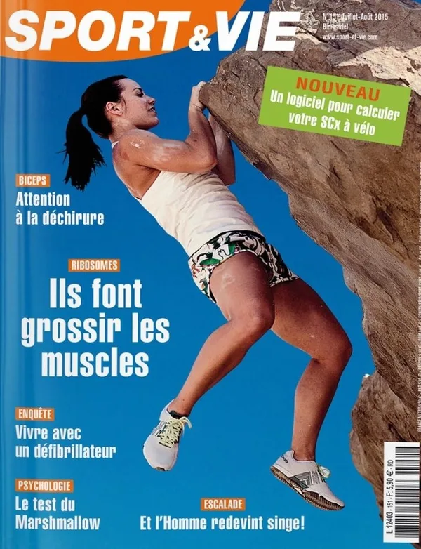 Couverture Sport & Vie n° 151 — Ribosomes: ils font grossir les muscles