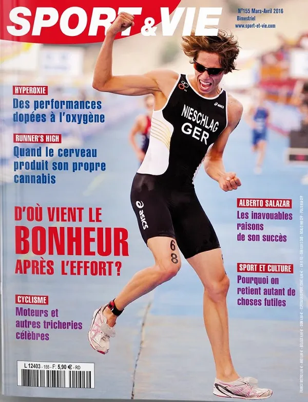 Couverture Sport & Vie n° 155 — D’ou vient le bonheur après l’effort