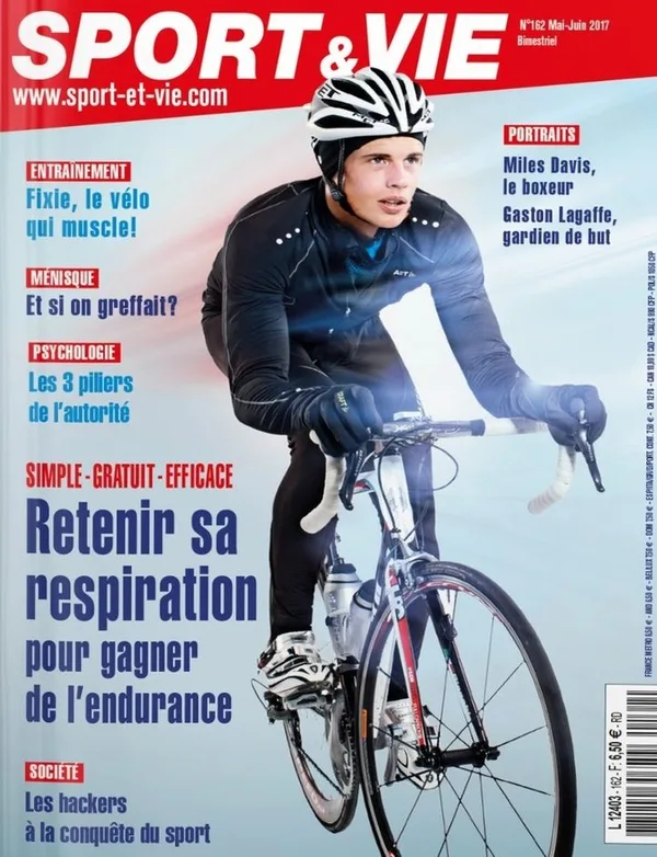 Couverture Sport & Vie n° 162 — Retenir sa respiration pour gagner de l’endurance