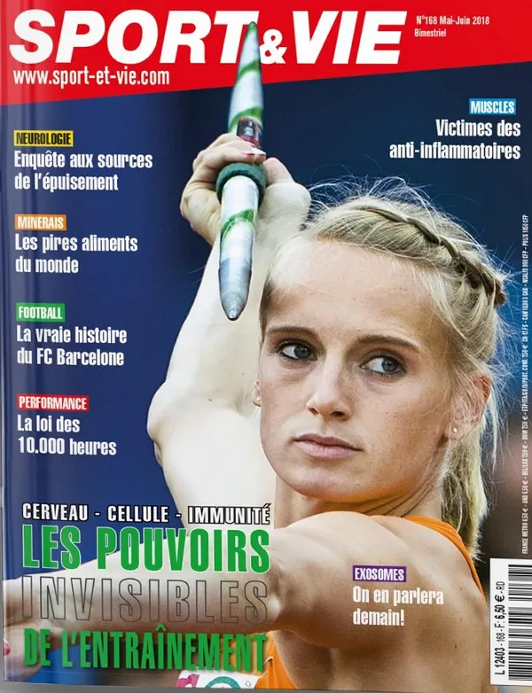 Couverture Sport & Vie n° 168 — Les pouvoirs invisibles de l’entraînement