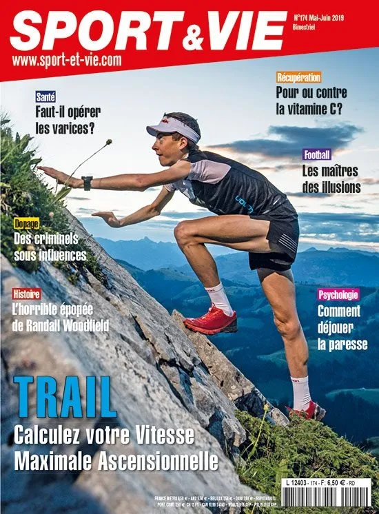 Couverture Sport & Vie n° 174 — Trail, calculez votre Vitesse Maximale Ascensionnelle