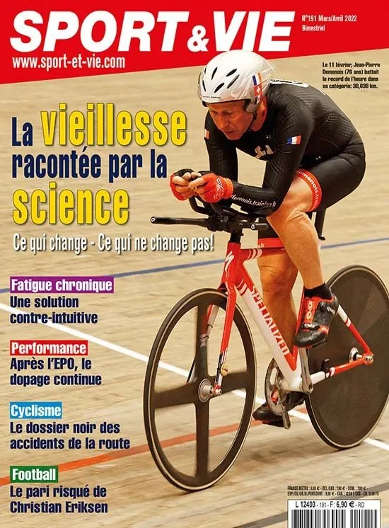 Couverture Sport & Vie n° 191 — La vieillesse racontée par la science
