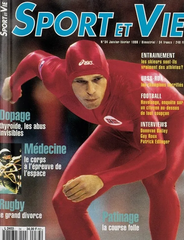 Couverture Sport & Vie n° 34 — Dopage : Thyroïde, les abus invisibles