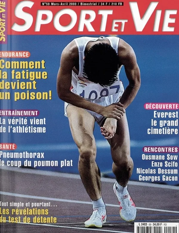 Couverture Sport & Vie n° 59 — Endurance : Comment la fatigue devient un poison !